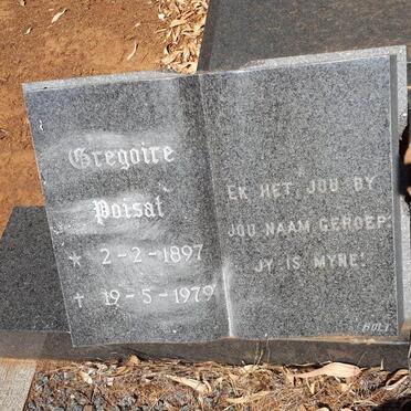 POISAT Gregoire 1897-1979