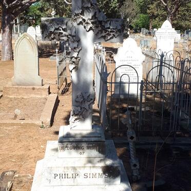 SIMMS Philip 1867-1895