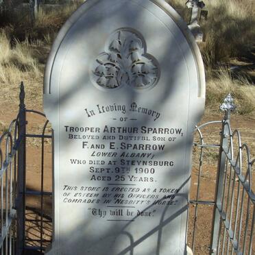 SPARROW Arthur -1900