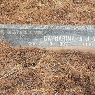 VENTER Catharina A.J. 1887-1944