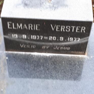 VERSTER Elmarie 1977-1977