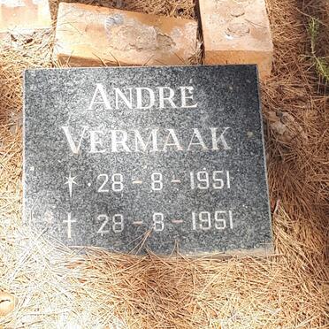 VERMAAK Andre 1951-1951