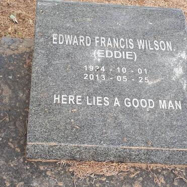 WILSON Edward Francis 1924-2013