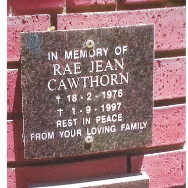 CAWTHORN Rae Jean 1976-1997