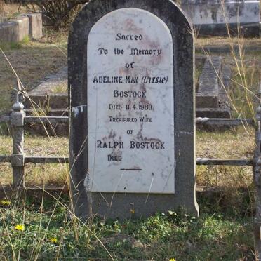 BOSTOCK Adeline May -1980