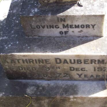 DAUBERMANN Kathrine -1921