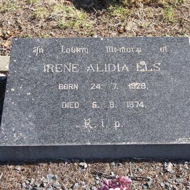 ELS Irene Alidia 1929-1974
