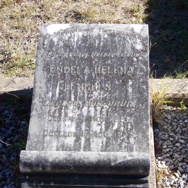 ENGELS Engela Helena nee PRETORIUS 1886-1945