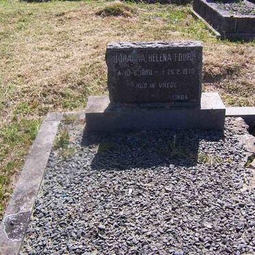 FOURIE Johanna Helena 1898-1970