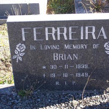 FERREIRA Brian 1939-1949