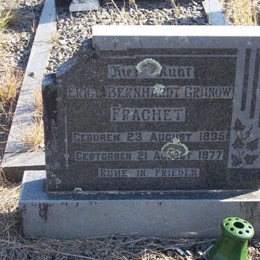 FRACHET Erich Bernhardt Grunow 1895-1977