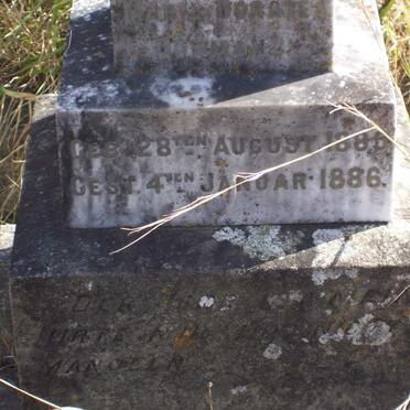 GUTMANZ Maria Doratea 1885-1886