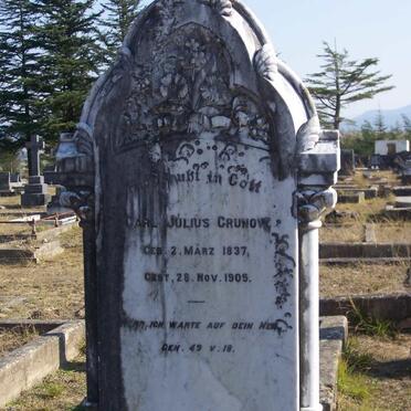 GRUNOW Carl Julius 1837-1905