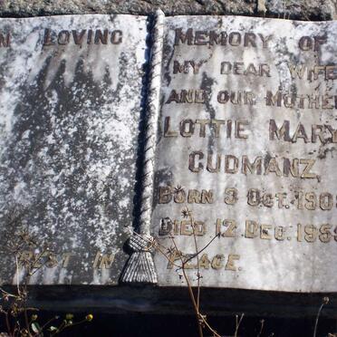 GUDMANZ Lottie Mary 1908-1955