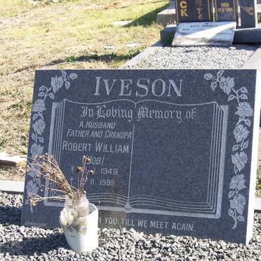 IVESON Robert William 1949-1995