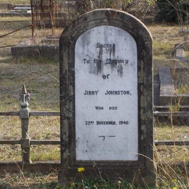 JOHNSTON Jinny -1940