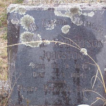 JOHNSTON ? Robertson 1879-1964