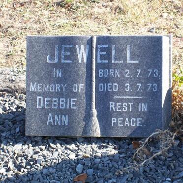 JEWELL Debbie Ann 1973