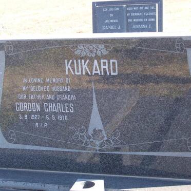 KUKARD Gordon Charles 1927-1976