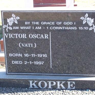 KOPKE Victor Oscar 1916-1997