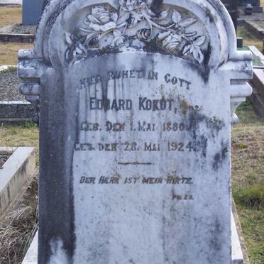 KOKOT Eduard 1880-1924