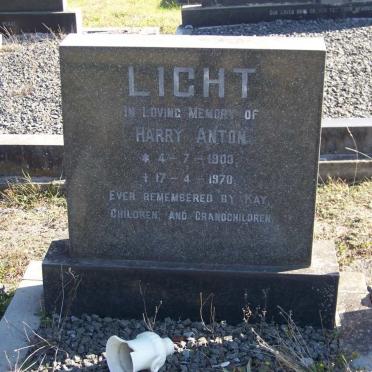 LIGHT Harry Anton 1903-1970