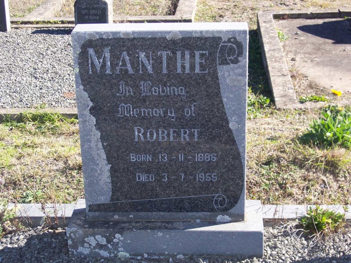 MANTHE Robert 1886-1955
