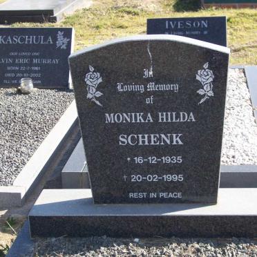 SCHENK Monika Hilda 1935-1995