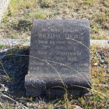 SHORE William 1876-1929