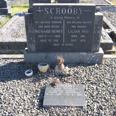 SCROOBY Richard Henry 1893-1965 &amp; Lilian May 1891-1976 :: SCROOBY Vivian Stanley 1925-1982