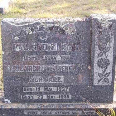 SCHWARZ David Diedrich 1937-1948