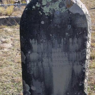 STÖTTER Criestian 1824-1894 &amp; Elisebeth Dorothea HANSEN 1822-1892