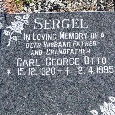 SERGEL Carl George Otto 1920-1995