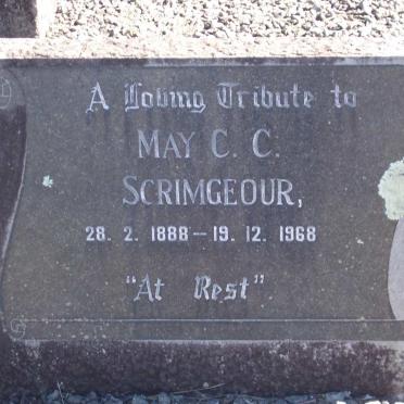 SCRIMGEOUR May C.C. 1888-1968