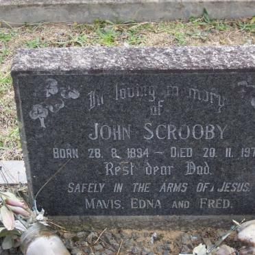 SCROOBY John 1894-1970
