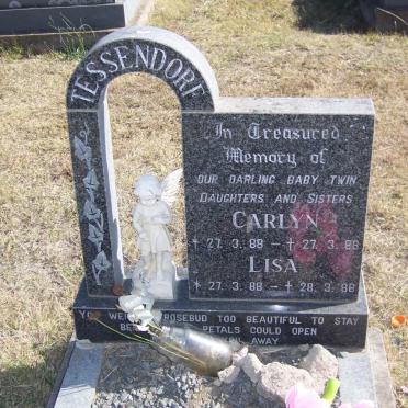TESSENDORF Carlyn 1988-1988 :: TESSENDORF Lisa 1988-1988