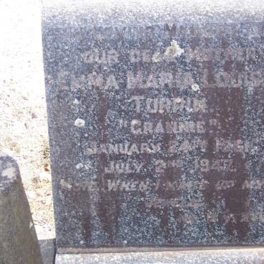 TURPIN Emma Maria Louisa 18?1-1947