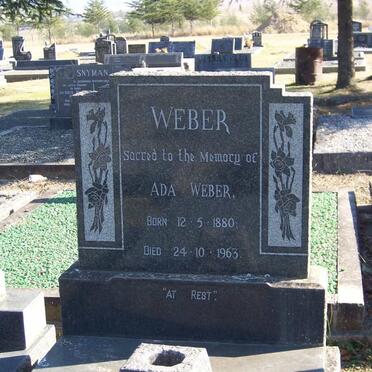 WEBER Ada 1880-1963