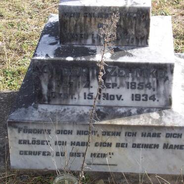 ZEHMKE Albert 1854-1934