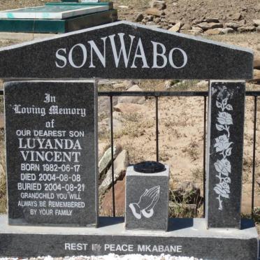 SONWABO Luyanda Vincent 1982-2004