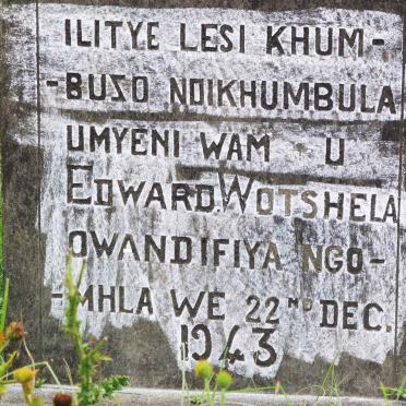 WOTSHELA Edward -1943