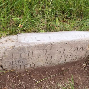 SIZAN? Cecil T. 1918-1997