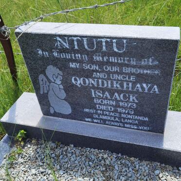 NTUTU Qondikhaya Isaack 1973-1979