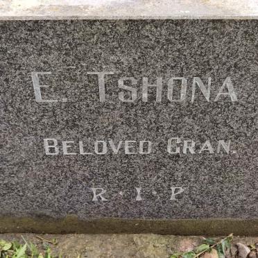 TSHONA E.
