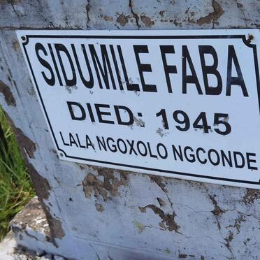 FABA Sidumile -1945