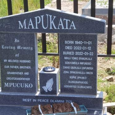 MAPUKATA Mpucuko 1940-2022