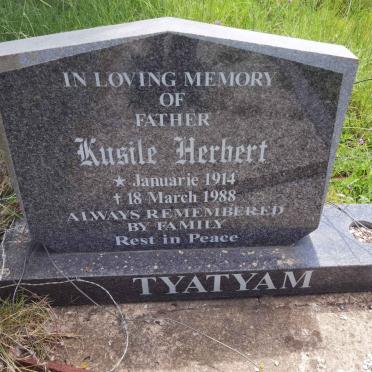 TYATYAM Kusile Herbert 1914-1988