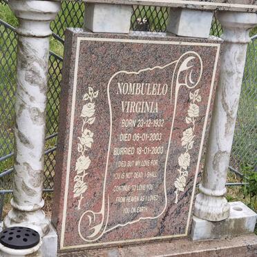 ? Nombulelo Virginia 1932-2003