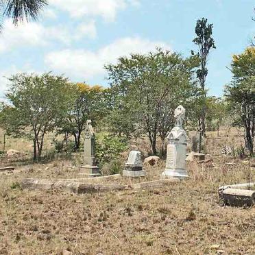 1. View of graveyard on the farm &quot;The Mere&quot;