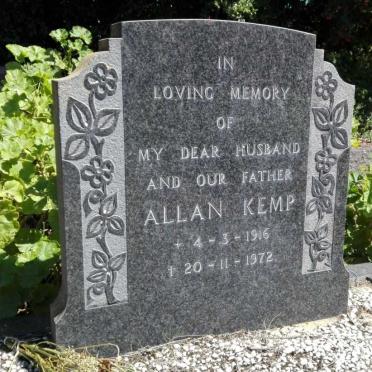 KEMP Allan 1916-1972